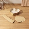 Pearl Metal Bakegee Paper Assembly, Heart Baking Mold (3 Pieces)