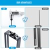 4 Pack Window Box Brackets,Adjustable Planter Box Brackets for Planter