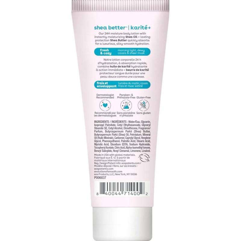 Crema Corporal Eos 24h Viaje Piel Seca 75 Ml