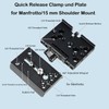 NICEYRIG Quick Release Plate for Manfrotto 577 501 504 701