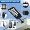 Retisee 6 Pack Solar Street Lights Outdoor 320° Wide Angle