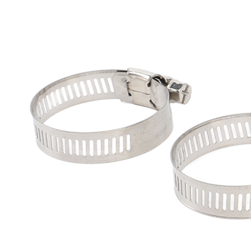 2Pcs 1in High Temp Pipe Clamps Connector Sturdy Exhaust Pipe