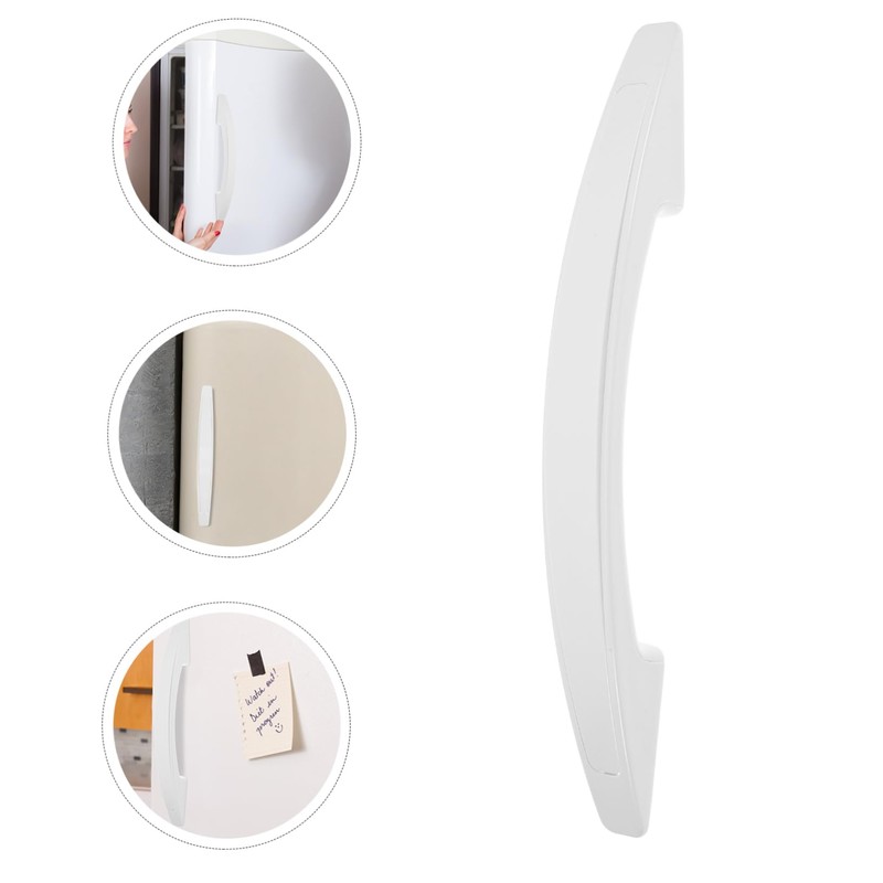 NOLITOY Freezer Door Handle: Anti-Slip Grip Refrigerator Handle Hardware Heavy