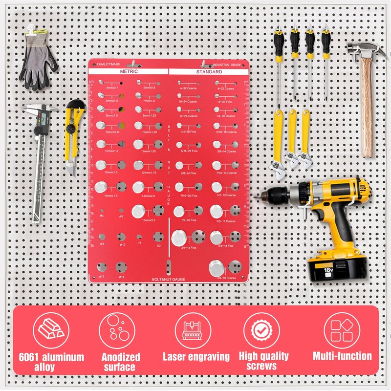 42 Thread Checker - Nut and Bolt Thread Checker Standard