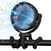 POPERFUN Stroller Fan, 20H Clip-on Fan for Infant 360° Rotate