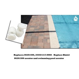 MHYYT pool jet nozzles aerator sprinkler fountain,pool nozzles for inground pools Fits 86201500 Aerator 3/4in for Pool and Spa Specialty Fittings(2 pack)