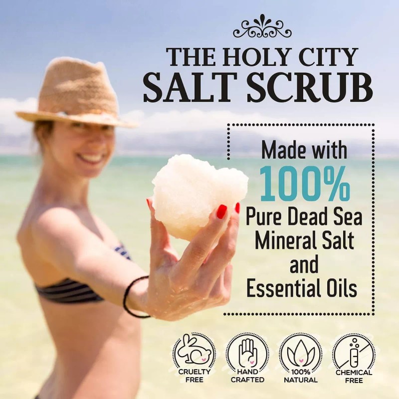 HOLY CITY SKIN PRODUCTS Exfoliante Corporal - Pura Sal Del
