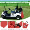 PATIKIL 20"x16" Microfiber Golf Towel, 3 Pack Tri-Fold Golf Towels
