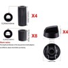 Bessy shop 4 Pcs Universal Gas Hob Knobs 42mm Control