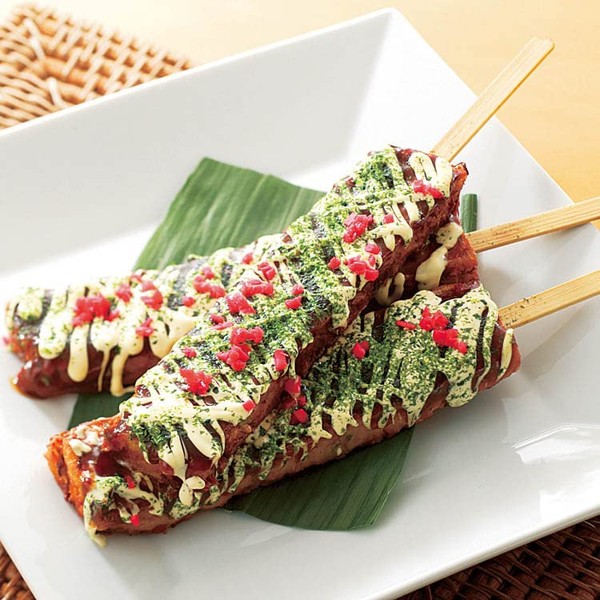 Okonomiyaki Skewers, Pack of 5, Skewers, Okonomiyaki, Chopsticks Roll