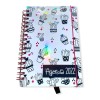 Escanver Agenda Anual Fechas Suculentas Pasta Dura Papel Bond 90gr