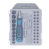 34Pcs Ratchet Screwdriver Set Multi Function CRV Magnetic Ratcheting Bit