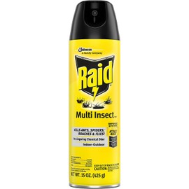 Raid Multi Insect Killer 15 Ounce (Pack of 8)