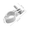 WHAMVOX 2pcs Grade Stainless Steel Bimini Top Jaw Slide Clamp