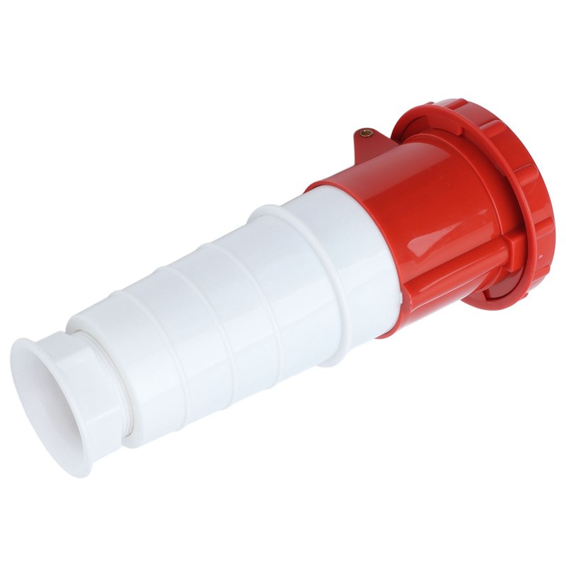 Industrial Aviation Plug Connector Three Phase 63A 3P+E 4 Core