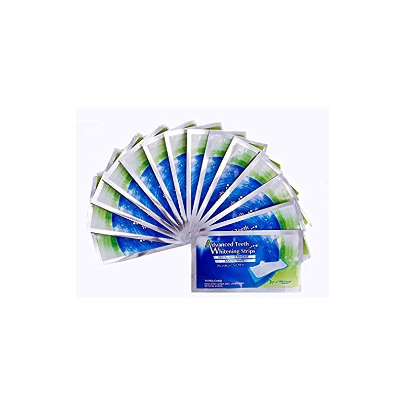 KAV PLUS 28 Professional Advanced Teeth WHITENING Strips Home Tooth