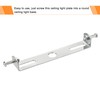 MECCANIXITY Ceiling Light Plate, 100mm 115mm 120mm Lighting Fixture Mounting