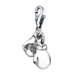 Nenalina Charm Boxing Pendant, for All Brands of Charm Bracelets and Necklaces, Made of 925 Sterling Silver, 713127-000
