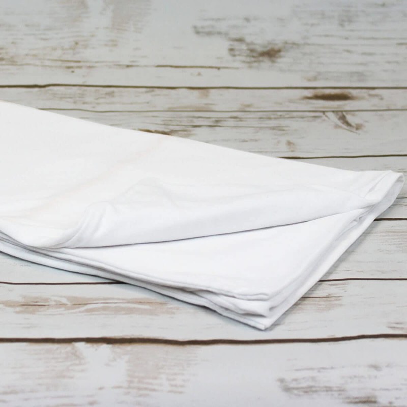 Interfit Knitted Fitted Stretch Pillowcases (Pair) Housewife Style Fold Over