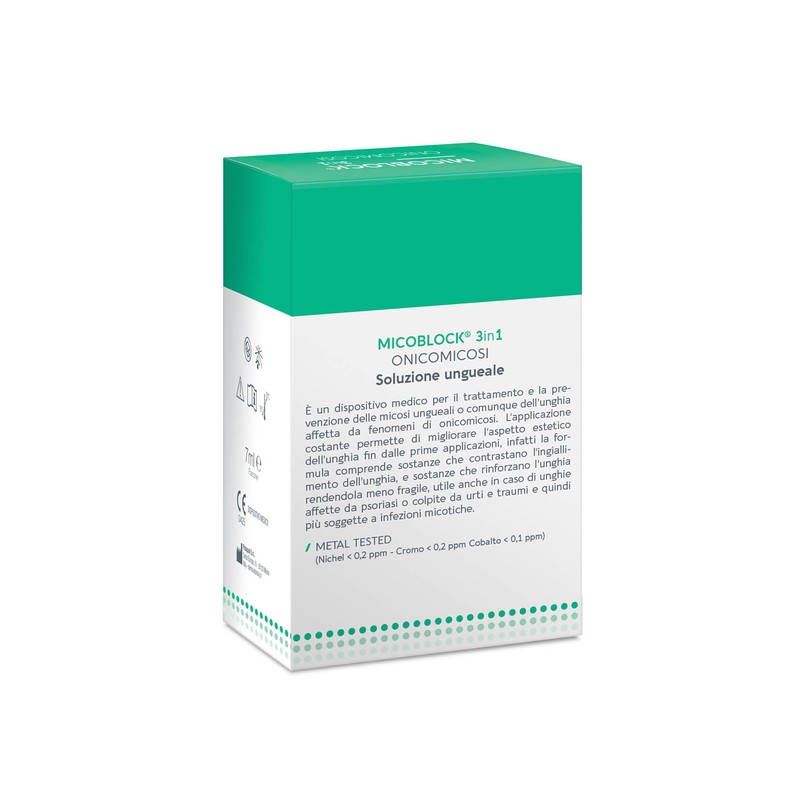Dermovitamina - Micoblock 3in1Onicomicosi 7ml - Micosi Unghie Piedi