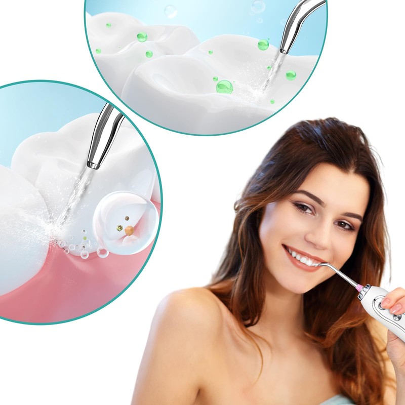 Wp-100 Standard Plastic Oral Hygiene Handle with 4 Irrigators