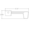 Architectural Mailboxes Plastic Mailbox Flag Replacement Kit, Red