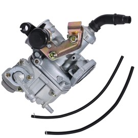 Hoypeyfiy PZ19 Carburetor with Fuel Line Switch Valve Replacement for GY6 50cc 70cc 90cc 110cc 125cc ATV 4 Wheeler Quad Dirt Pit Bike Go Kart Moped