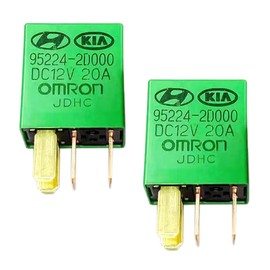 2 Piece 95224-2D000 Automotive Relay 35A 12VDC 4Pins