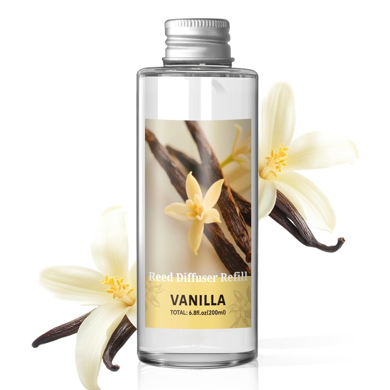 SCENTORINI Reed Diffuser Oil Refill, Vanilla Diffuser Oil 6.76 Fl