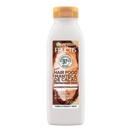 Acondicionador Garnier Fructis Hair Food Restauración Rizos Con 300ml Cacao