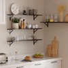 DINZI LVJ Long Wall Shelves, 39.4Inch Wall Mounted Shelves Set