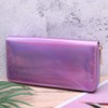 TENDYCOCO Wallet Holographic Zipper Long Wallet Credit Card Holder Clutch