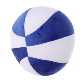 CORHAD Plush Basketball Pillow Fluffy Soft Stuffed Basketballs for Blue White Comfortable Plush Texture Present for Boys