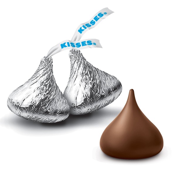 HERSHEY'S KISSES Chocolate Candy, 25 Pound Bulk Candy