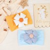 CÉLLOT 6 Pcs Baby Flower Headbands Baby Girls Nylon Headbands