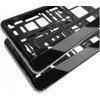 2X UK Number Plate Holder - Pair Car Fixings Registration