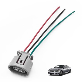 SYudwen 3 Wires Alternator Regulator Harness Compatible with Suzuki Equator Saab 9-2X A8 Quattro RS7 S6 S7 S8 Infiniti G25 G35, Altima 350Z 370Z etc, Replace OE #A002TG0391, 23700-AA380 etc