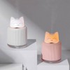 Mini Humidifier-Cute Cat Mist Humidifier for Kids Bedroom, Small Ultrasonic