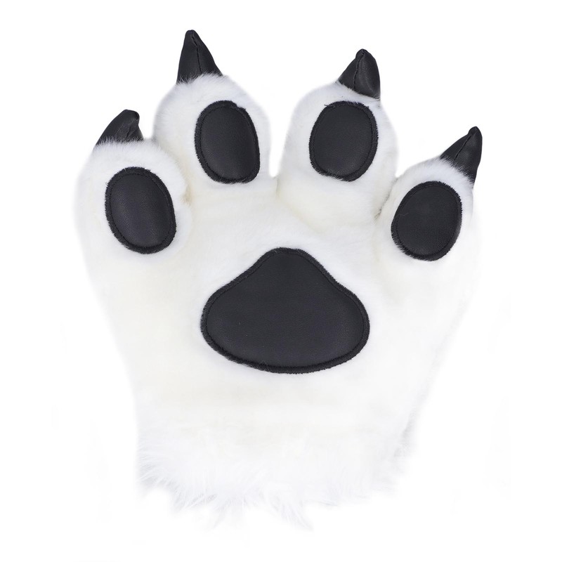 Simulation Animal Claw Gloves Cute Tiger Claw Plush Gloves Werewolf