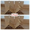 Moondown Farm Bird Cage Aviary Perch Plastic 4 Pack for
