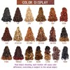 Amir Hair 8 Paquetes De Extensiones De Cabello Sintético Preestirado