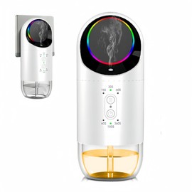 Plug in Diffuser for Essential Oils, Wall Waterless Scent Diffuser Cover Up to 500 Sq. Ft. for Home, Office, Spa – Smart 120ML (White