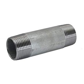 Pipe Double Nipple R 1 Inch - 100 mm 50 Bar Galvanised Steel Pipe