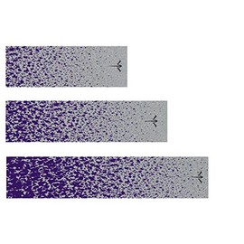 White Water Archery Purple Spray Paint Spatter Reflective Arrow Wraps 15 Pc Pack Choose Length Width (5, 1)