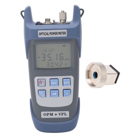 Optical Power Meter Integrated Red Light Source 7 Wavelengths Automatic Shutdow Fiber Tester with LED Light 15MW 15KM