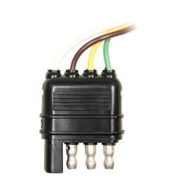 Hopkins Towing Solutions 48115 4 Wire Flat Trailer End Connector