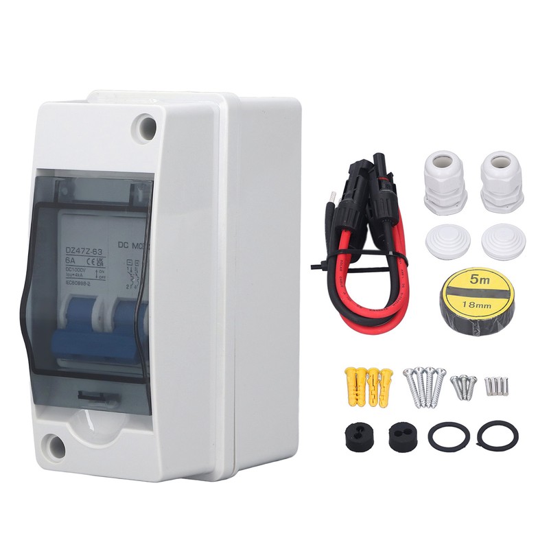 DC 1000V Disconnect Switch IP65 Waterproof Box Miniature Circuit Breaker