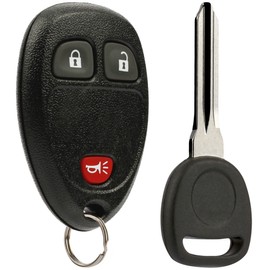 Keyless Entry Remote Ignition Key Fob fits Chevy Silverado Traverse Avalanche Equinox Express/GMC Acadia Savana Sierra/Pontiac Torrent/Saturn Vue Outlook (15913420)