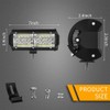 7 Inch LED Light Bars, 240W 24000lm LED Work Lights