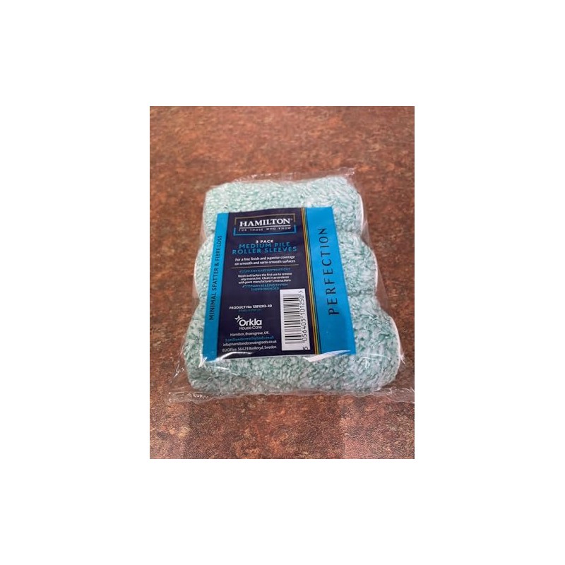 3 x 4" Hamilton Perfection Medium Pile Paint Roller Sleeves